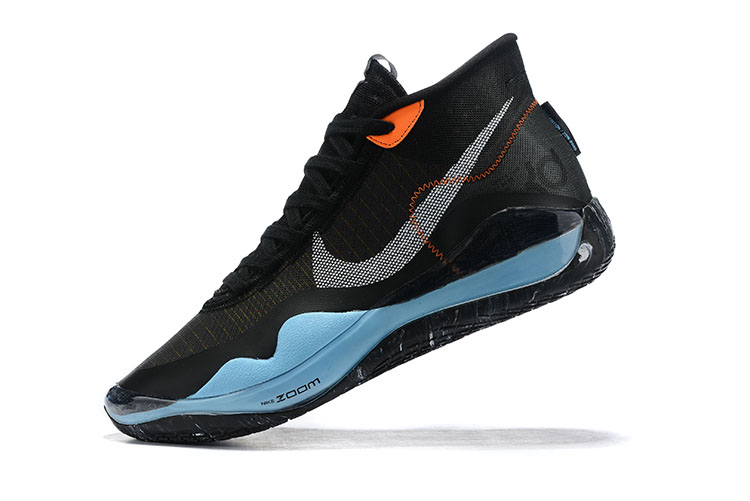 2019 Nike KD 12 Shoes Black Jade Orange